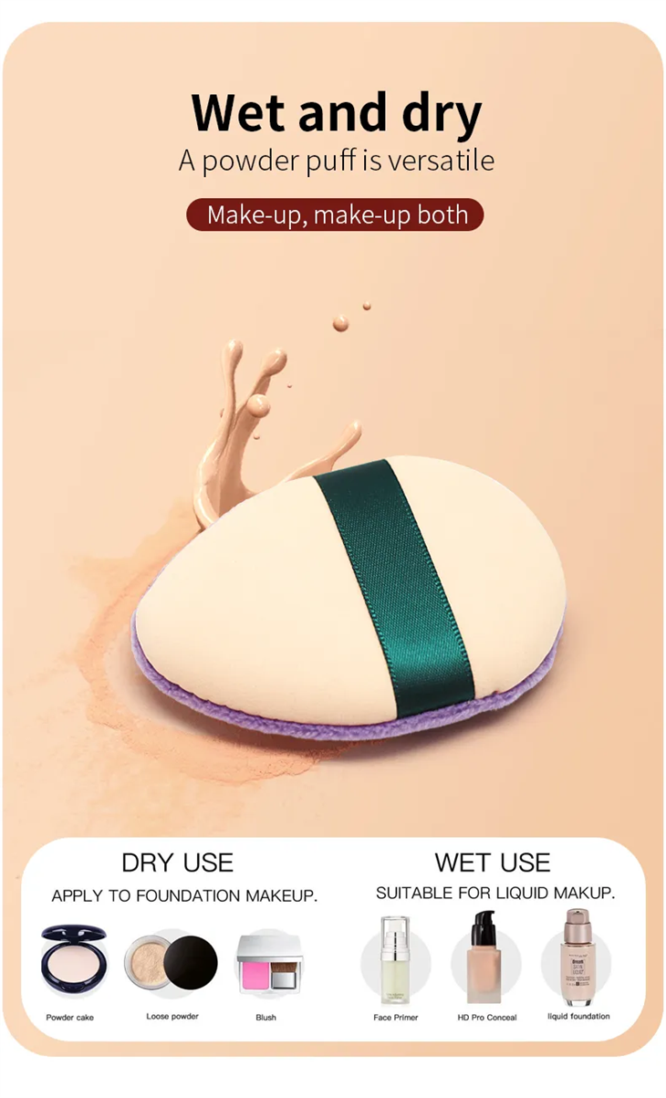 Power Pocket Dual Sided Makeup Puff