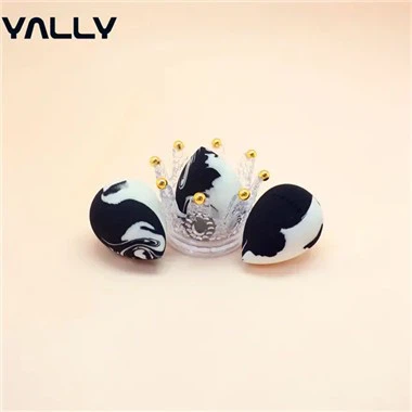 Black Marble Makeup Sponge